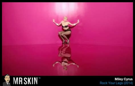 Naked Miley Cyrus In Rock Your Legs
