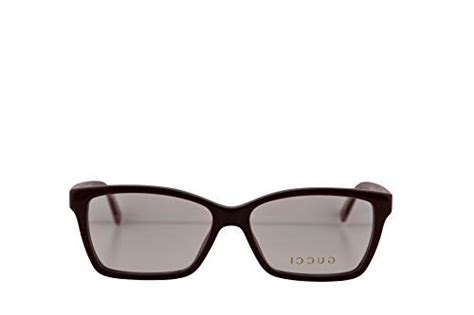 Gucci Gg0312o Eyeglasses 52 14 140 Burgundy W Demo Clear Lens