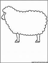 Sheep Coloring Pages Clipart Print Shaun Library Log Kids Comments sketch template