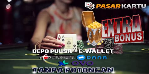promo deposit pulsa   potongan poker