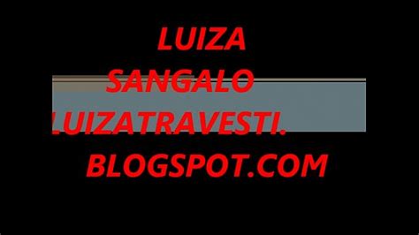 Travesti Luiza Sangalo