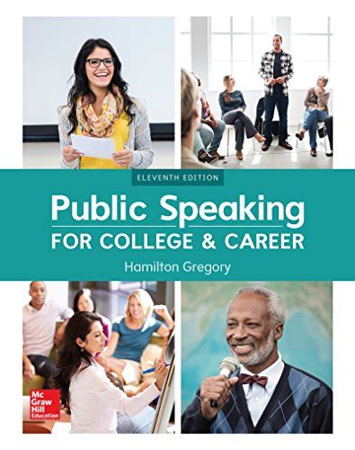 public speaking  college  career gregory hamilton  abebooks