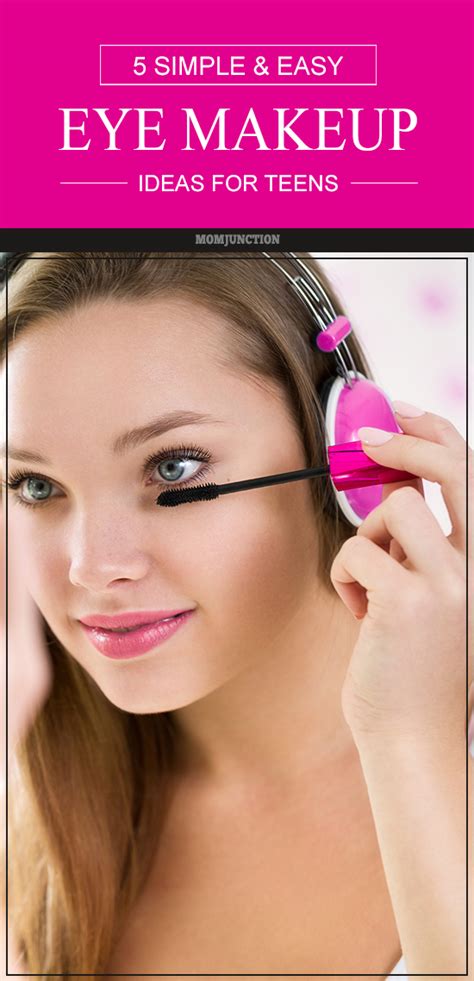 5 ideas on simple eye makeup for teenagers