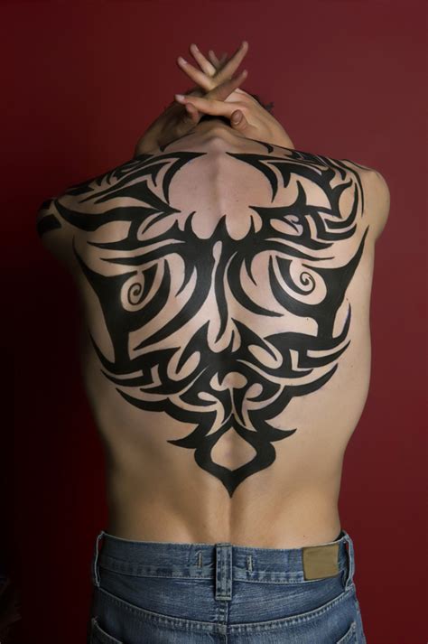 amazing tribal tattoo designs  men