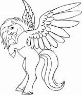 Pegasus Coloring Pages Kids Baby Draw Color Printable Print Unicorn Getcolorings Template Results Related Posts sketch template