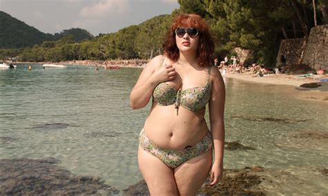 i am a plus size woman who wore a low rise bikini to the beach and this is what happened