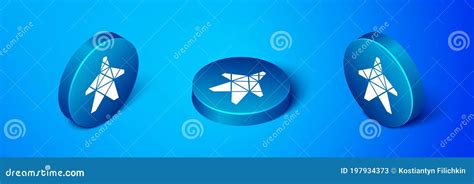 isometric electric tower   support  overhead power  icon isolated  blue background