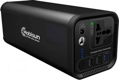 universele laptop powerbank met stopcontact van mobisun
