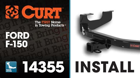 trailer hitch install curt    ford    auto