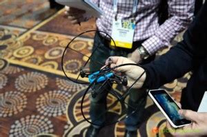 parrot unveils  eye catching robots  minidrone  jumping sumo  ces