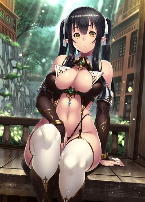 Sexy Anime Elf With Big Naked Boobs Sexual Videos