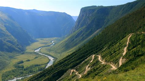 images landscape hill river valley mountain range fjord steep highland terrain