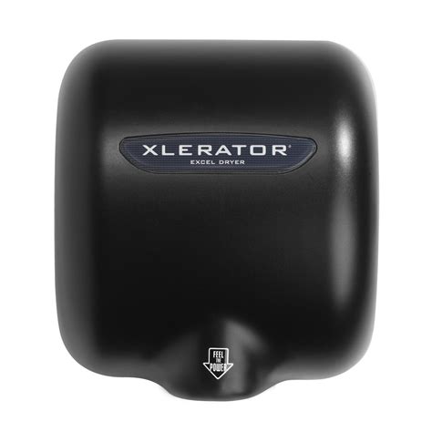 xlerator xl bl black hand dryer xl sp raven black  excel dryer