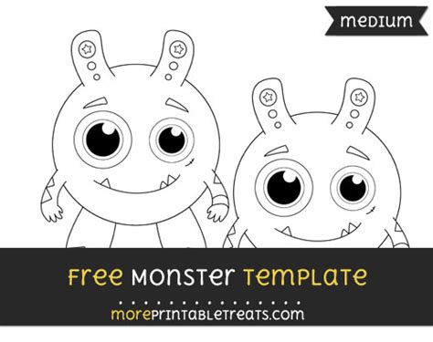 monster template medium