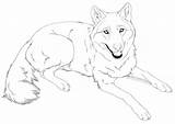 Dog Good Sketch Lying Side Deviantart Female Pages Drawings Coloring Animals Template Digital Templates Book Favourites Add sketch template