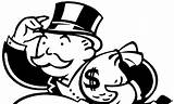 Monopoly Pinclipart sketch template