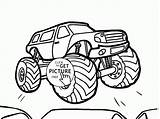 Bigfoot Truck Coloring Pages Monster Wuppsy Transportation Printables Flies Kids sketch template
