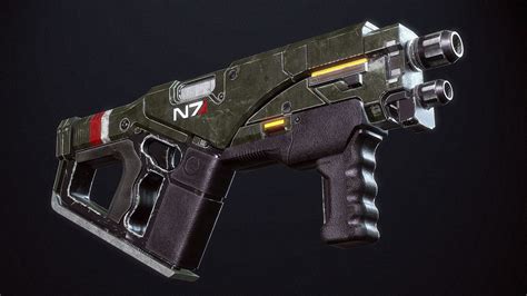 Artstation Mass Effect Guns N7 Valkyrie And N7 Hurricane Anton