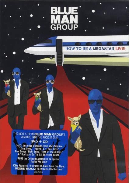 blue man group how to be a megastar live audio cd