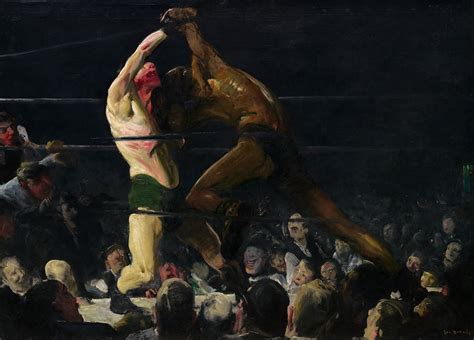 george bellows  members   club  giclee etsy