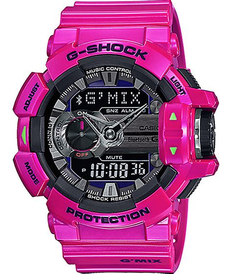 g shock gmix gba400 4c bluetooth watch zumiez