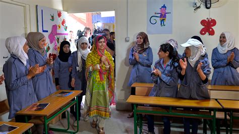 malala turns 18 opens girls school for syrian refugees