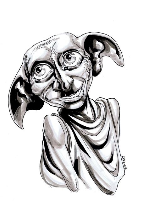 dobby harry potter coloring pages coloring pages