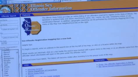 illinois registered sex offenders website illinois