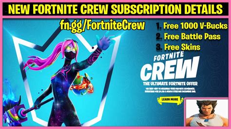 32 Hq Photos Fortnite Crew As A T Fortnite Crew Is A