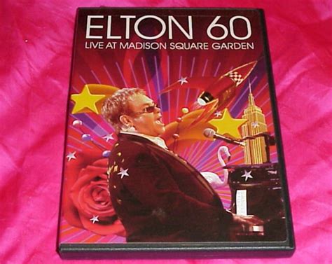 Elton 60 Live At Madison Square Garden Dvd 2007 For Sale Online Ebay