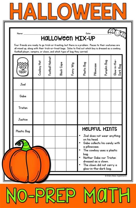 top inspiration  halloween activity worksheets