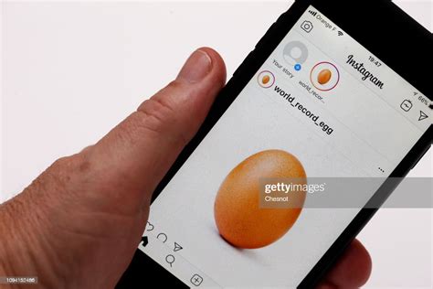 In This Illustration Photo A Mobile Phone Shows The Image Of An Egg
