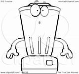 Blender Coloring Surprised Mascot Clipart Royalty Cory Thoman Cartoon Vector 1024px 12kb 1080 sketch template