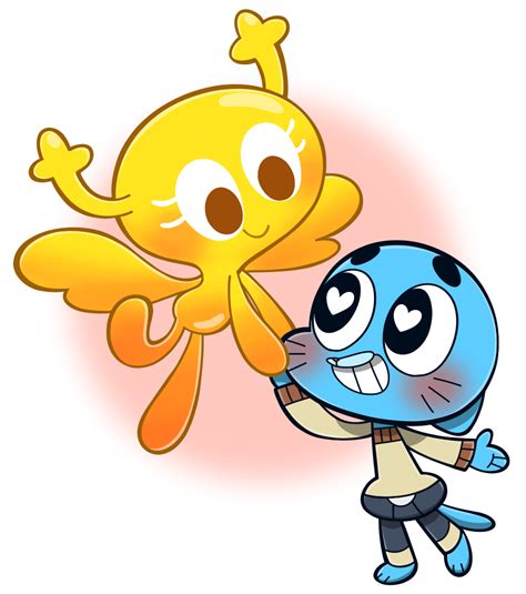 Gumball And Penny By Hinoki Pastry On Deviantart