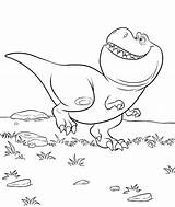 Tirannosauro Prateria Cammina Nash sketch template