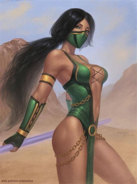 Commission Jade Mortal Kombat 9 By Wickellia On Deviantart Jade