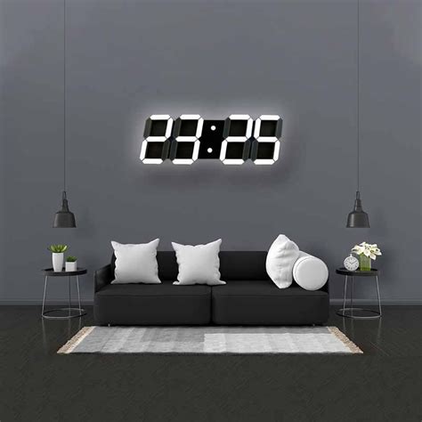 buy modern fashion  led digital alarm clock  charger desk clock