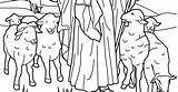 Shepherd Good Coloring Jesus Pages Color Am Getcolorings Printable Getdrawings Colorings sketch template