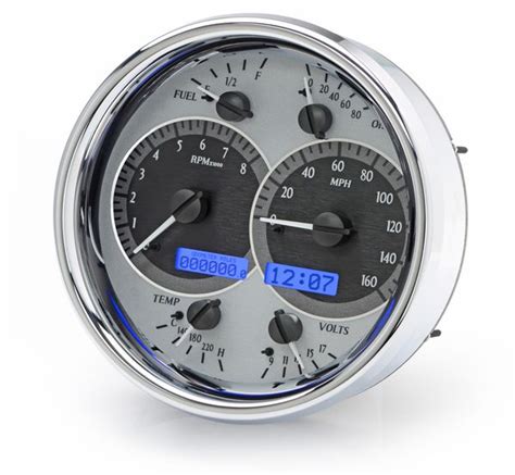 dakota digital universal single     analog gauge dash system vhx  ebay bike