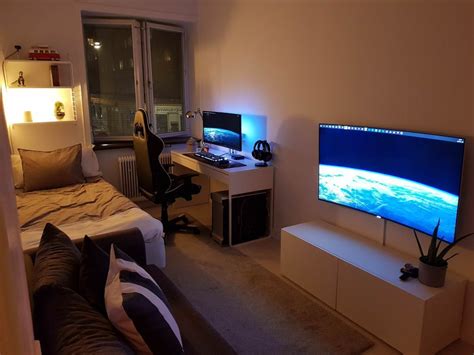 stunning gaming setup ideas   bedroom   amaze