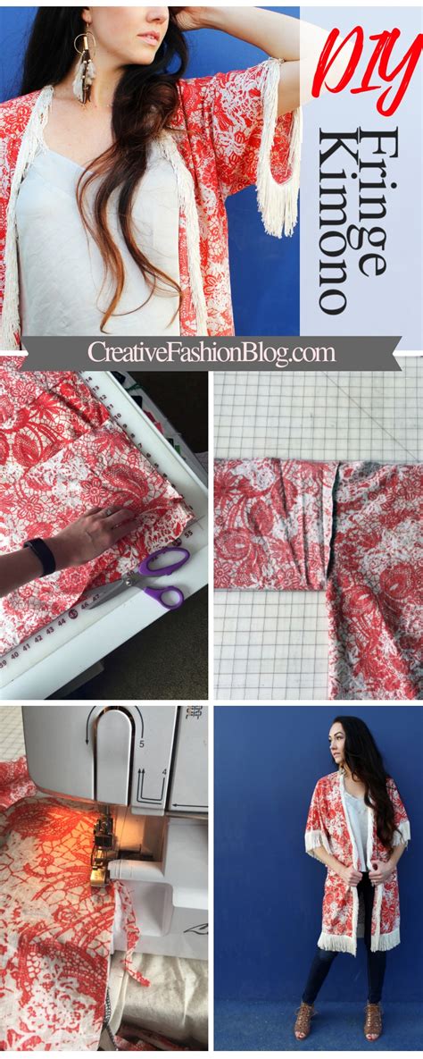 How To Make A Diy Kimono In 5 Simple Steps Creative Fashion Blog
