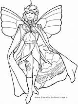 Fairy Pheemcfaddell Coloring Pages Court Male Fantasy Adult Choose Board sketch template