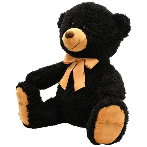 spark create imagine plush large teddy bear black walmartcom