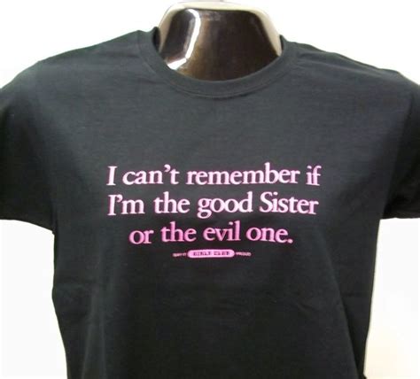 our evil sister t shirt is the perfect t for every sassy sister in your life hot pink