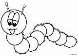 Caterpillar Coloring Pages Preschool Kids Printable Cool2bkids sketch template
