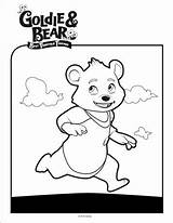 Goldie Bear Coloring Pages Beer Fun Kids sketch template