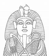 Coloring Egyptian Sarcophagus Drawing Coffin King Tutankhamun Pages Tut Mummy Egypt Tutankhamen Drawings Gold Color Getdrawings Colouring Ancient Kids Printable sketch template