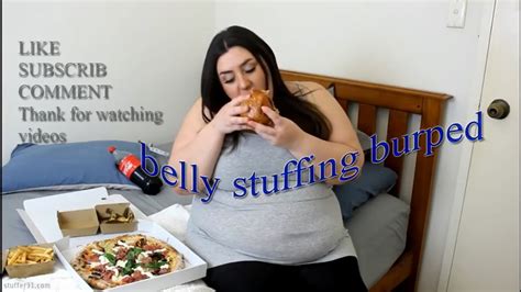 belly stuffing burped youtube