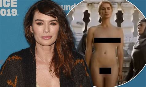 game of thrones lena headey says she was driven by those graphic nude scenes daily mail online