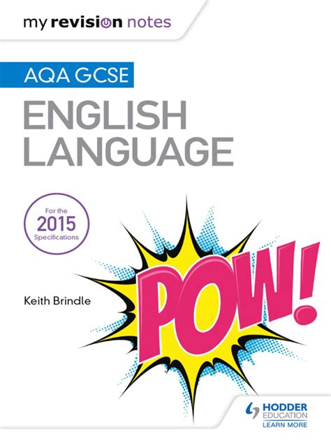revision notes aqa gcse english language  gcse english